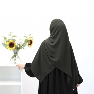Krinkil Medine İpeği Şal - Haki