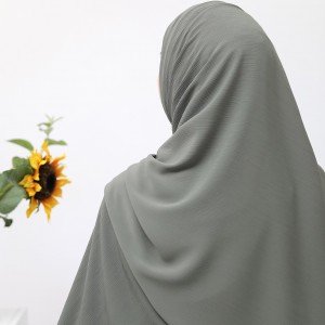 Krinkil Medine İpeği Şal - Soft Yeşil