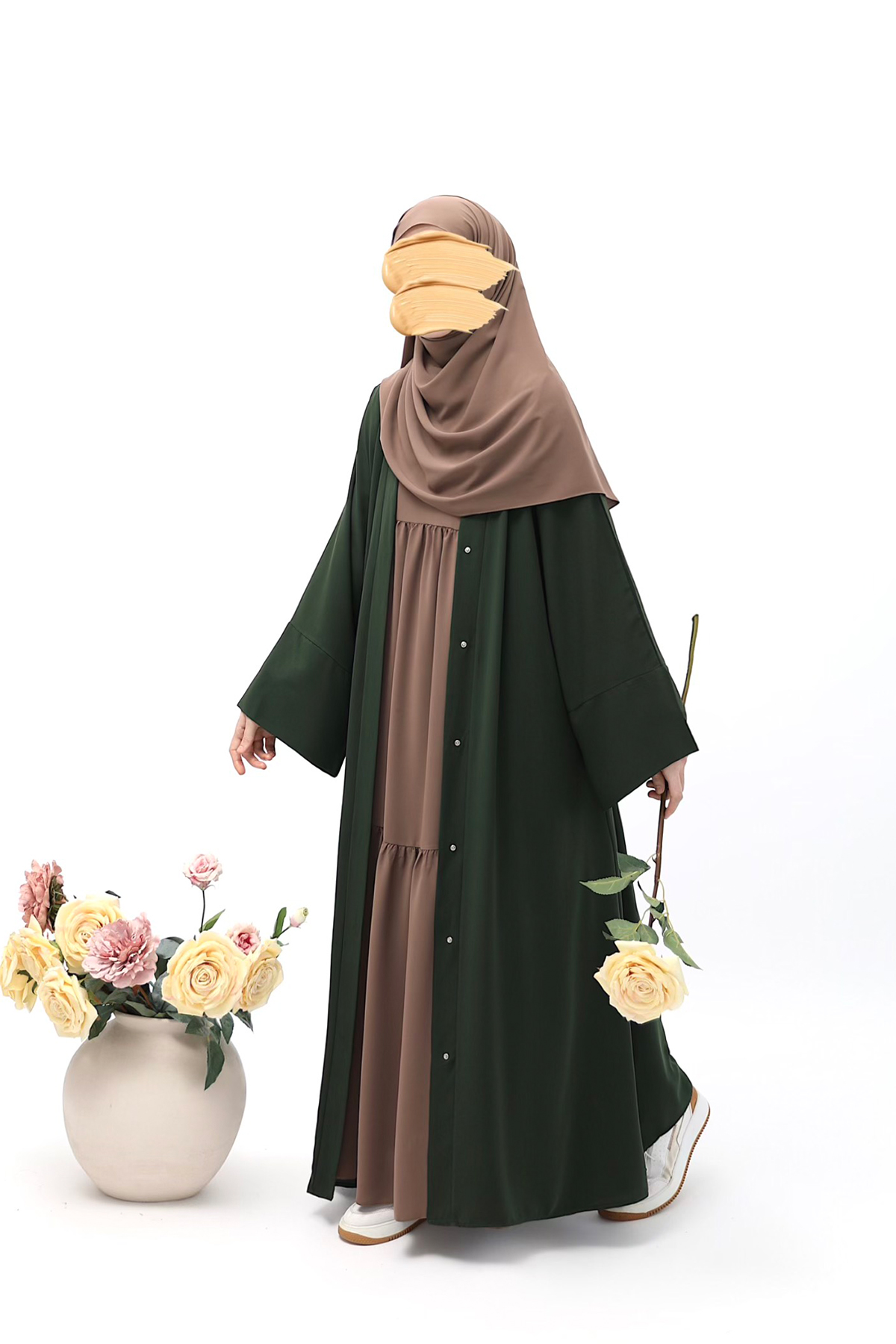 Mavera Abaya - Haki