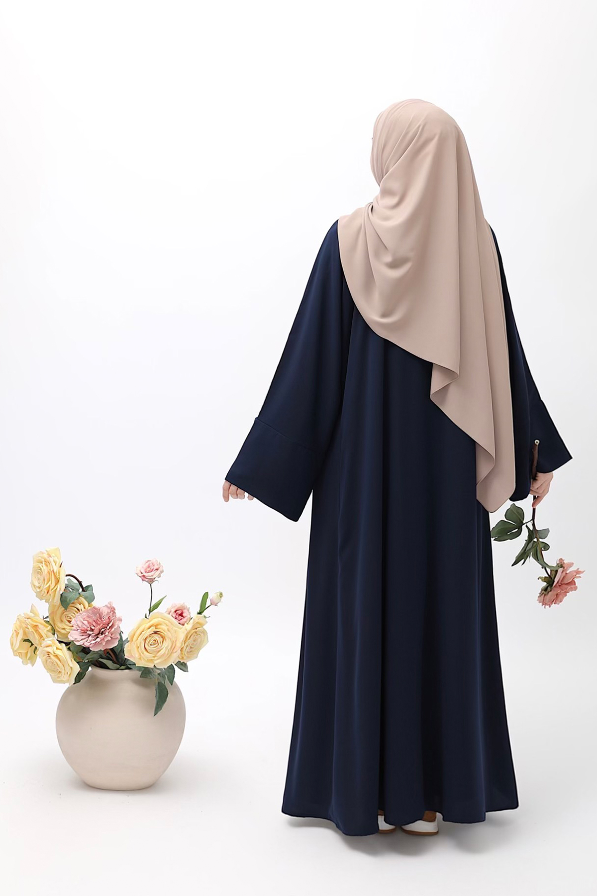 Mavera Abaya - Lacivert