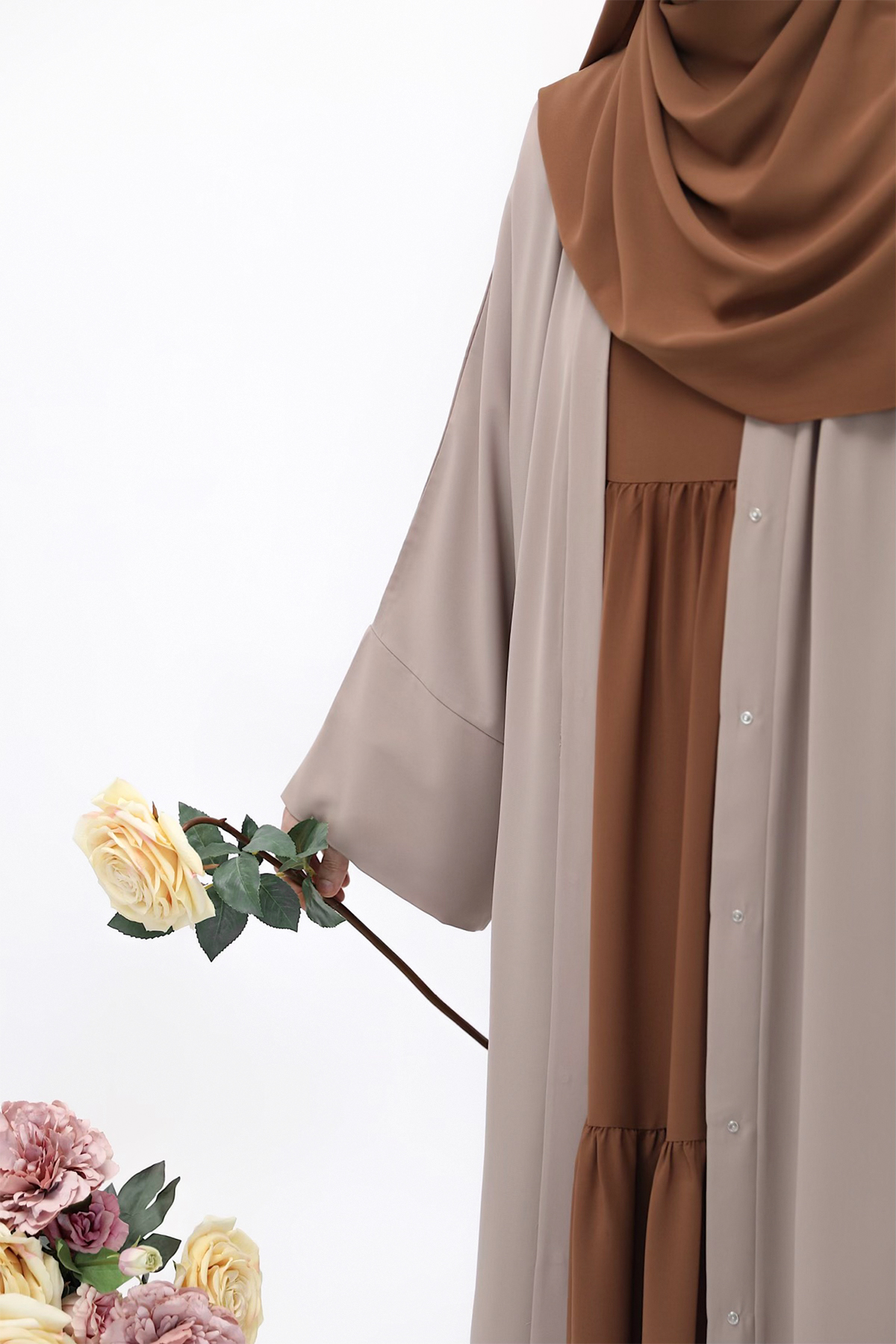 Mavera Abaya - Taş
