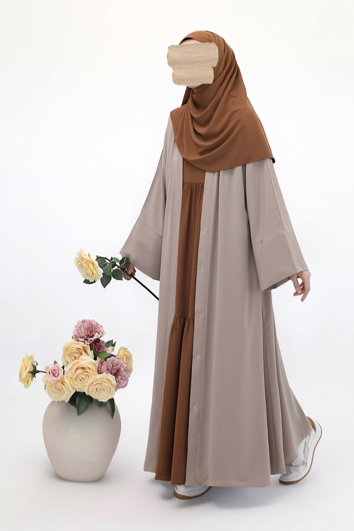Mavera Abaya - Taş