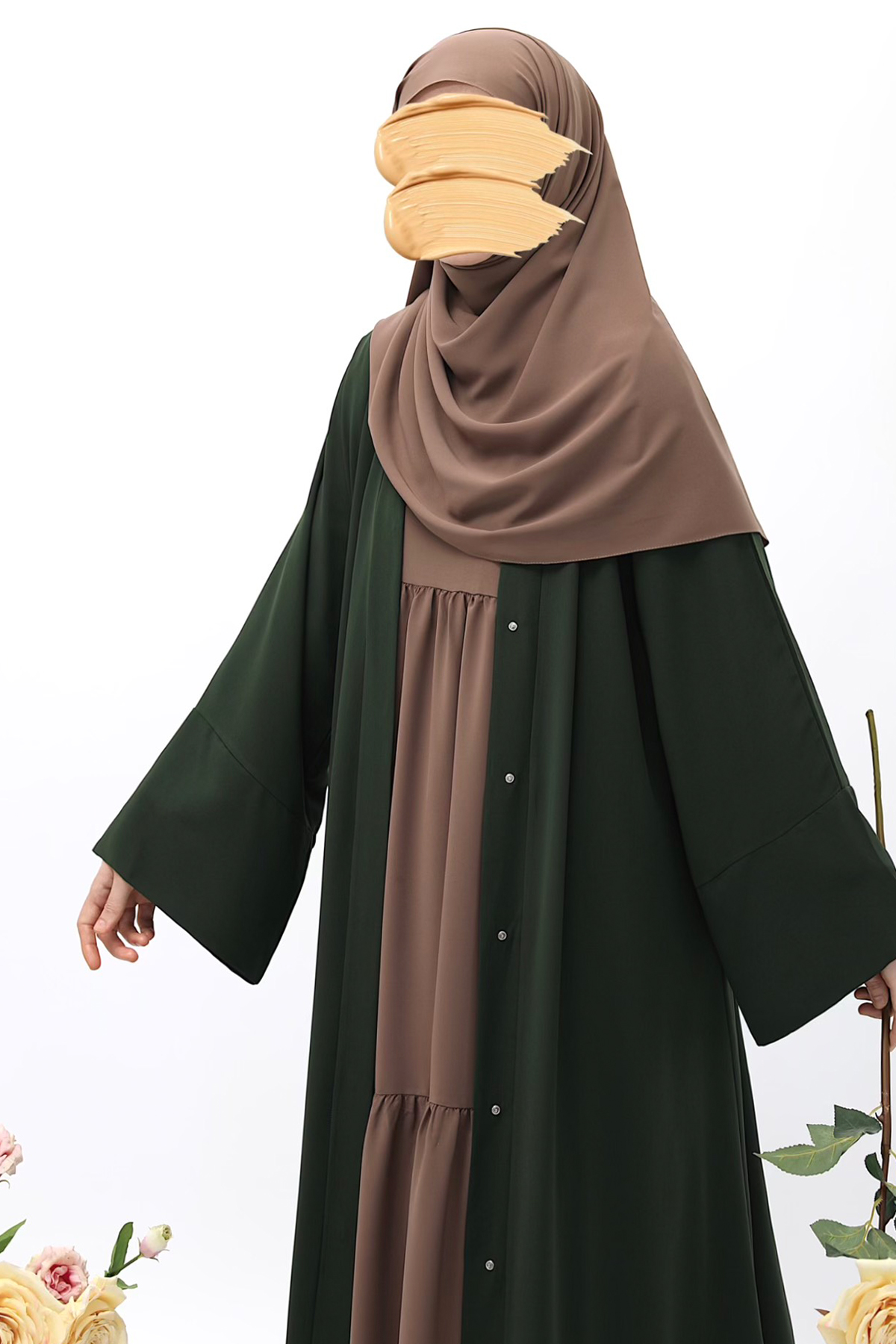 Mavera Abaya - Haki