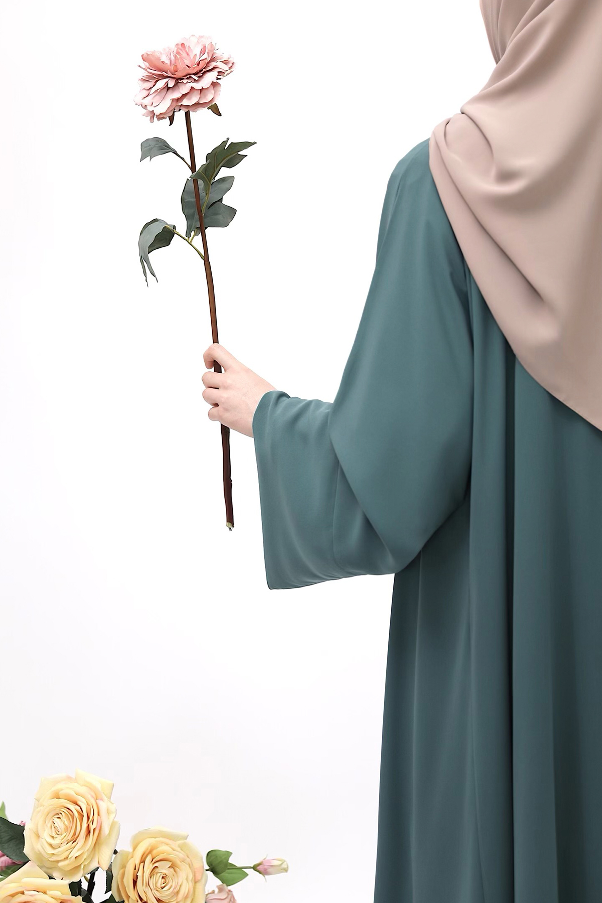 Mavera Abaya - Su Yeşili