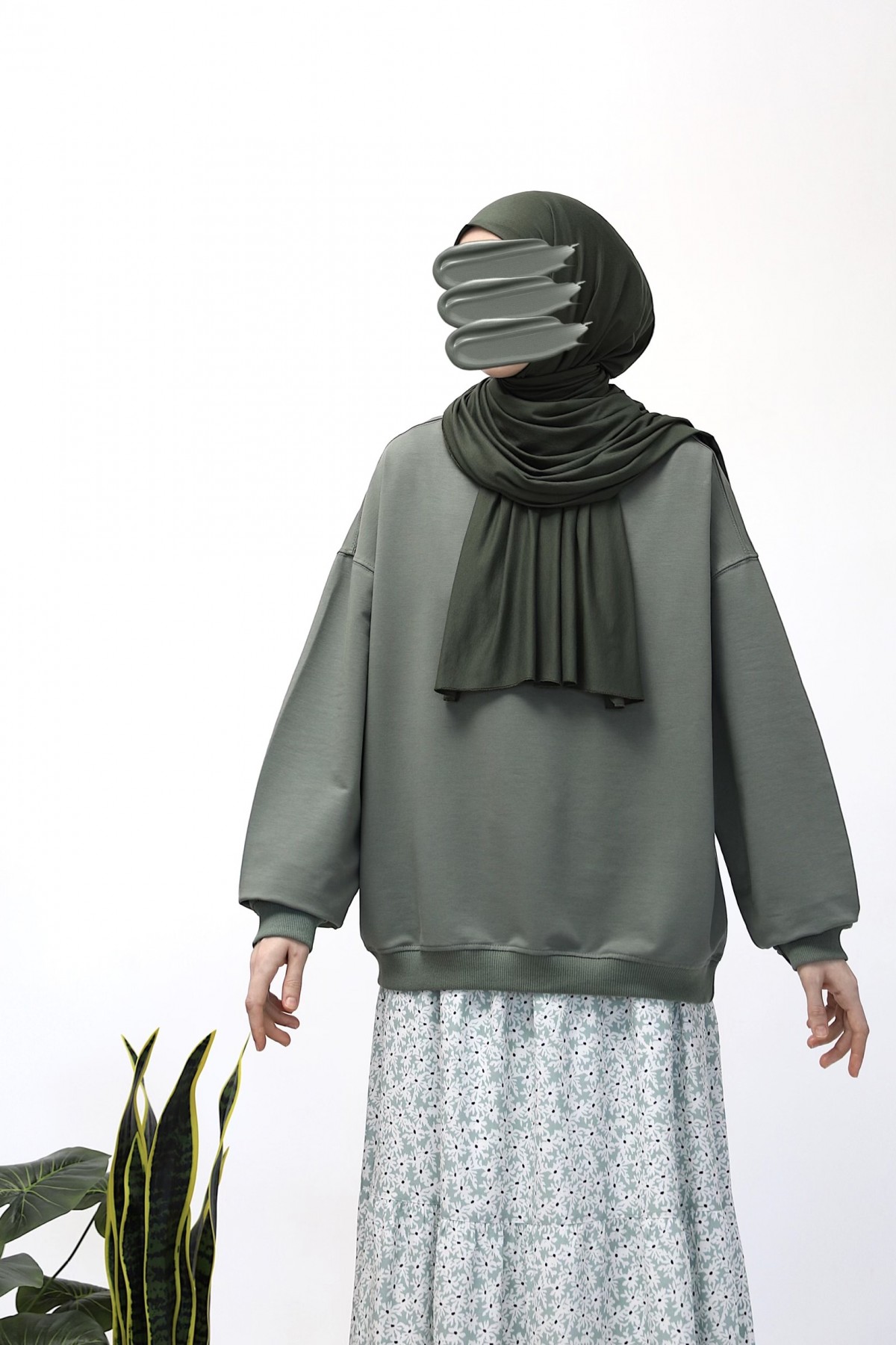 Basic Sweatshirt - Mint
