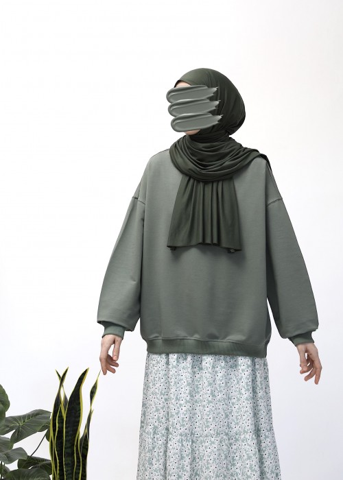 Basic Sweatshirt - Mint