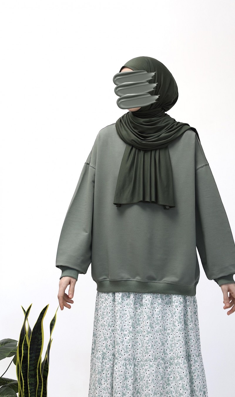 Basic Sweatshirt - Mint
