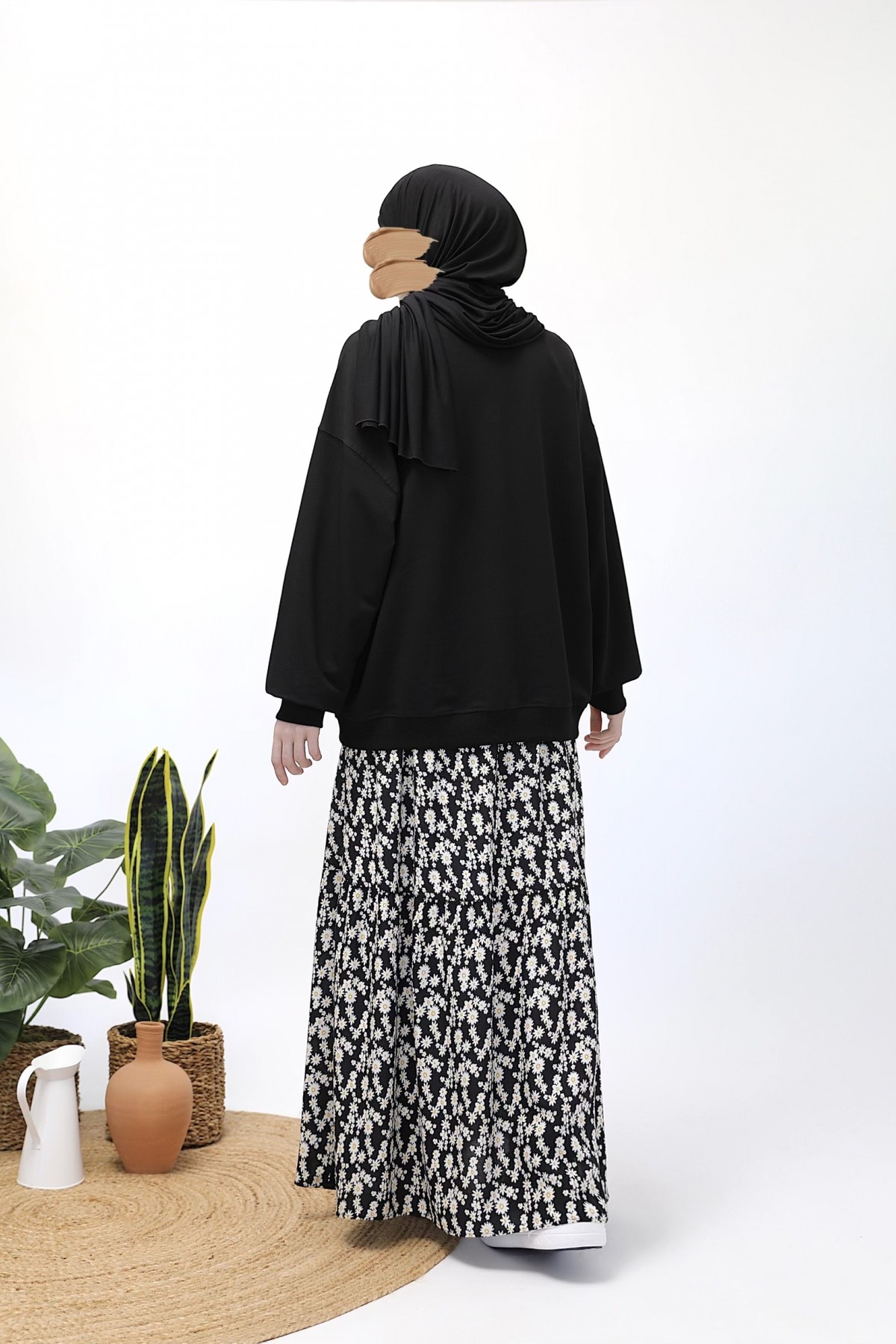 Basic Sweatshirt - Siyah