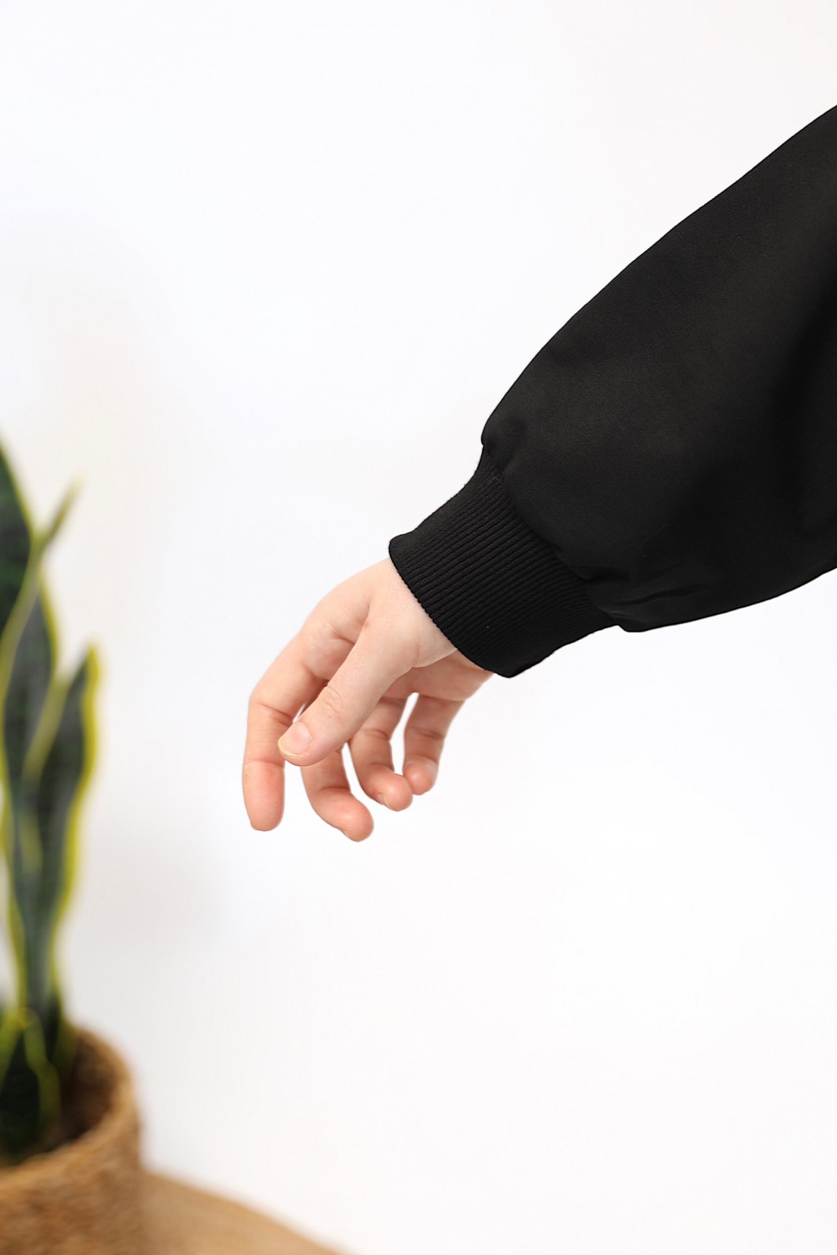 Basic Sweatshirt - Siyah