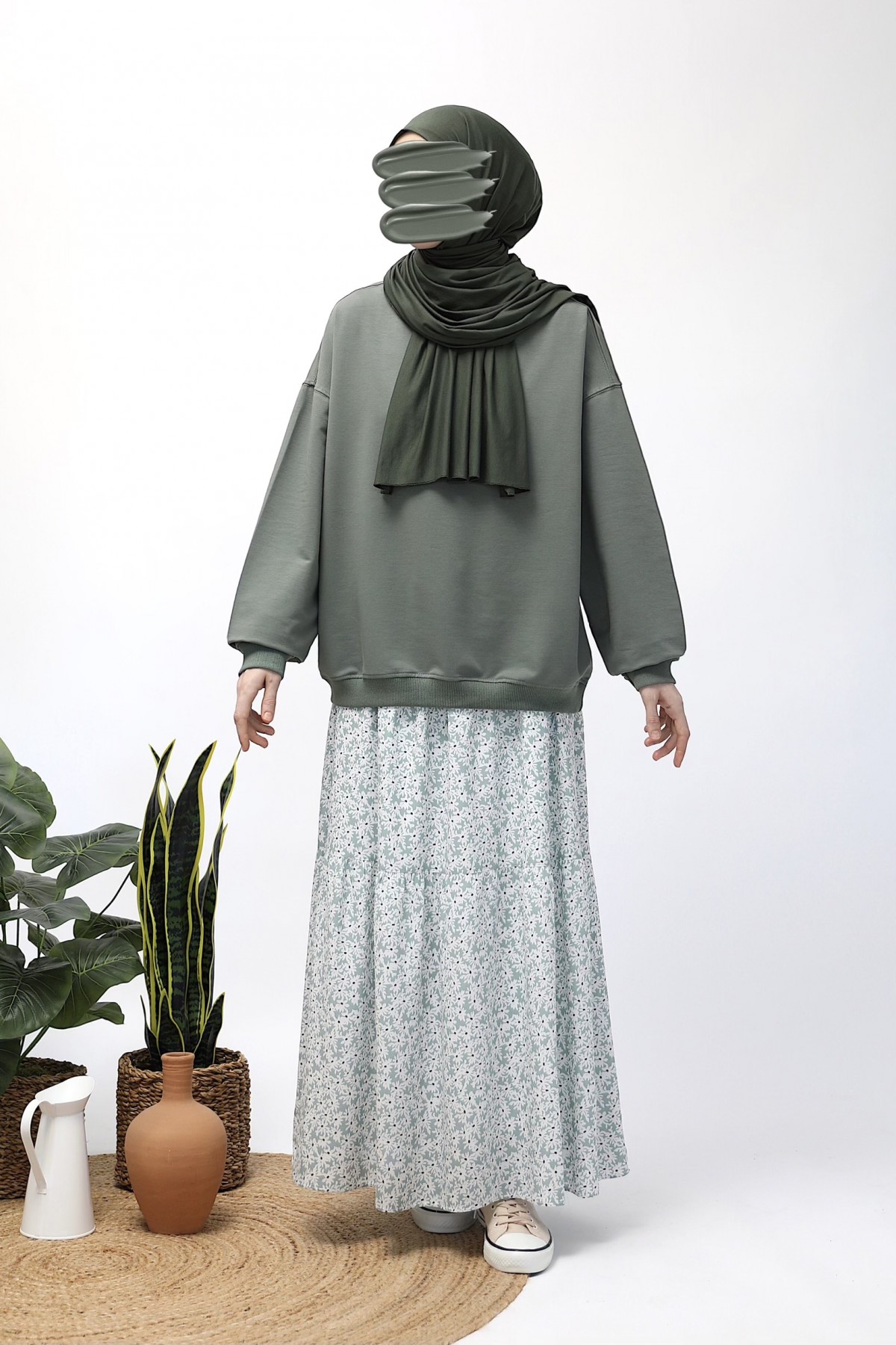 Basic Sweatshirt - Mint