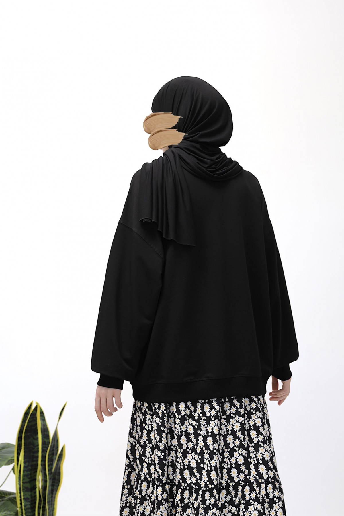 Basic Sweatshirt - Siyah
