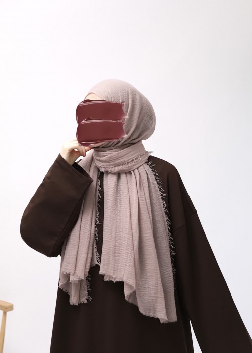 Bürümcük Şal - Pudra