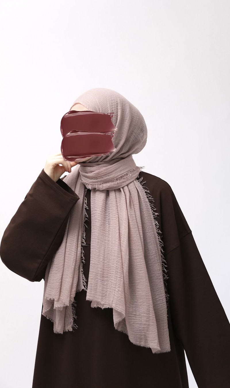 Bürümcük Şal - Pudra
