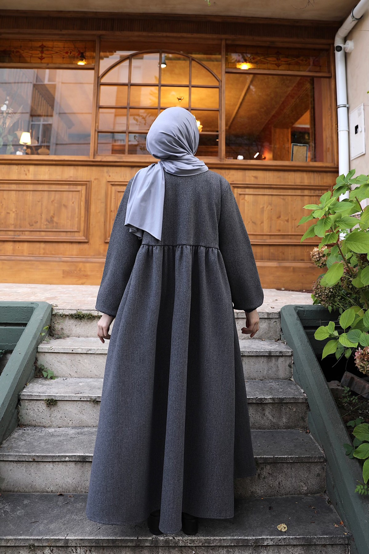 Kaşe Ahsen Kaban - Gri