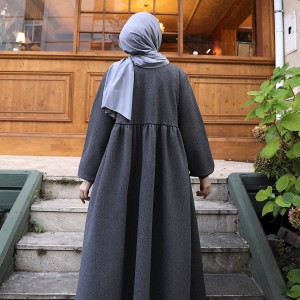 Kaşe Ahsen Kaban - Gri