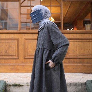 Kaşe Ahsen Kaban - Gri