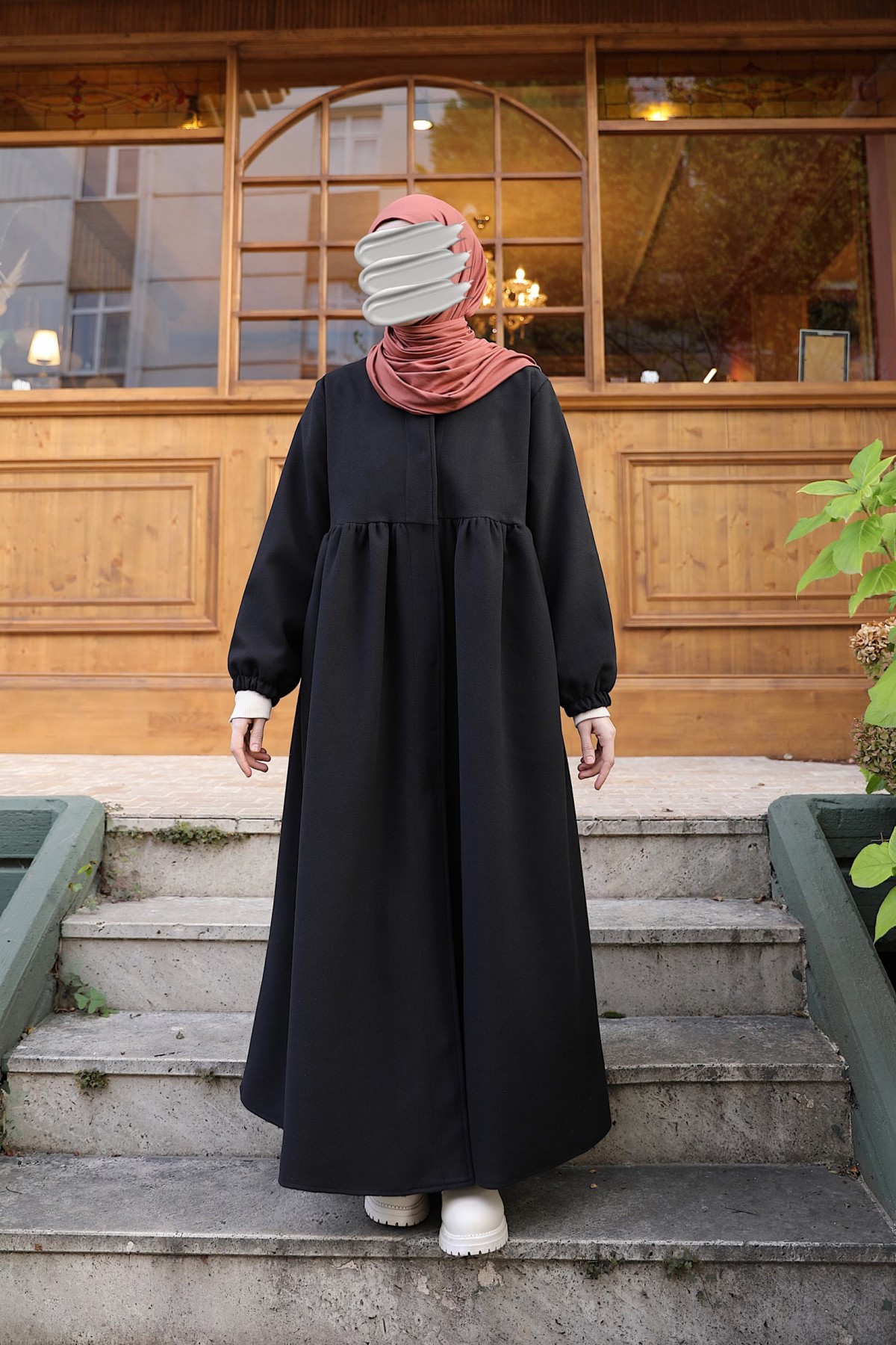 Kaşe Ahsen Kaban - Siyah