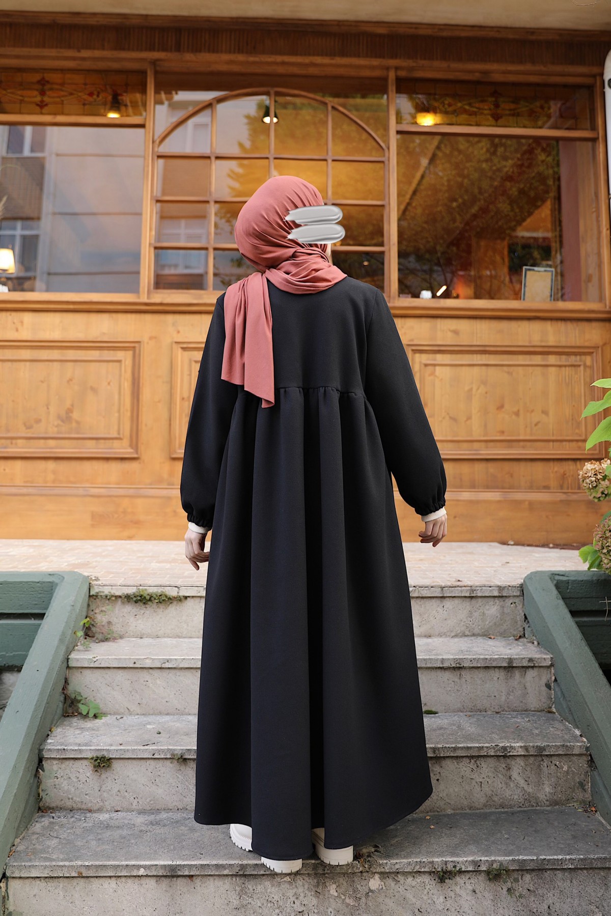 Kaşe Ahsen Kaban - Siyah