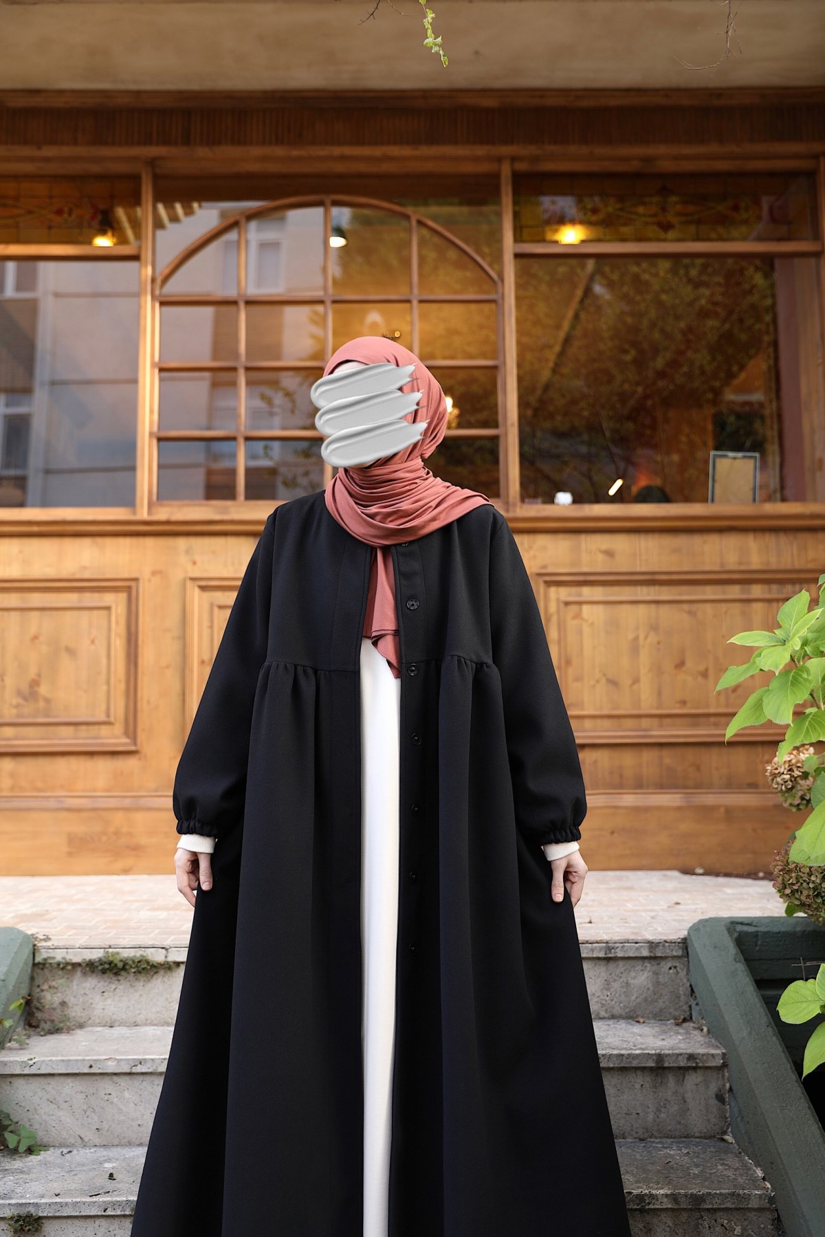 Kaşe Ahsen Kaban - Siyah