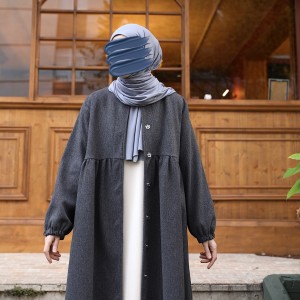 Kaşe Ahsen Kaban - Gri