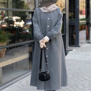Sahra Kloş Kaban - Gri