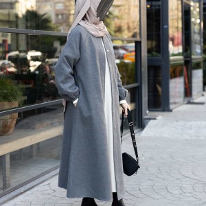 Sahra Kloş Kaban - Gri