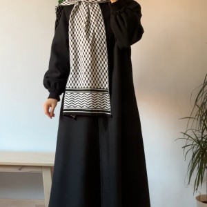 Kefiye Atkı - Çift Taraflı