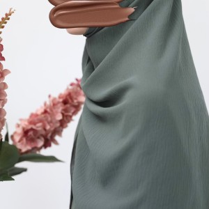 Cazz Krep Büyük Boy Şal - Soft Yeşil
