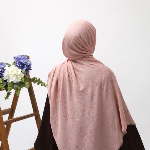 Bambu Kraşlı Şal - Pamuk Şeker