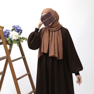 Bambu Kraşlı Şal - Tarçın