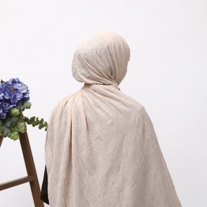 Bambu Kraşlı Şal - Taş
