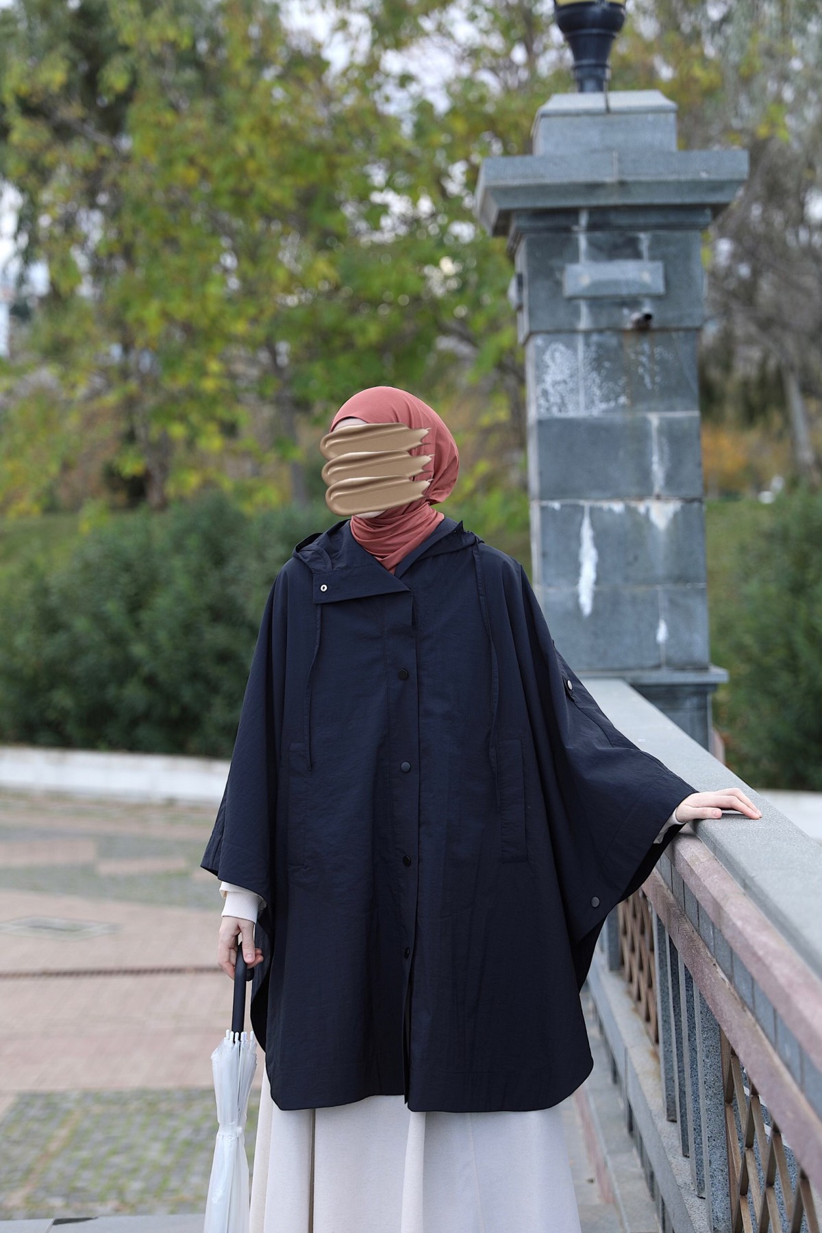 Panço Yağmurluk - Siyah
