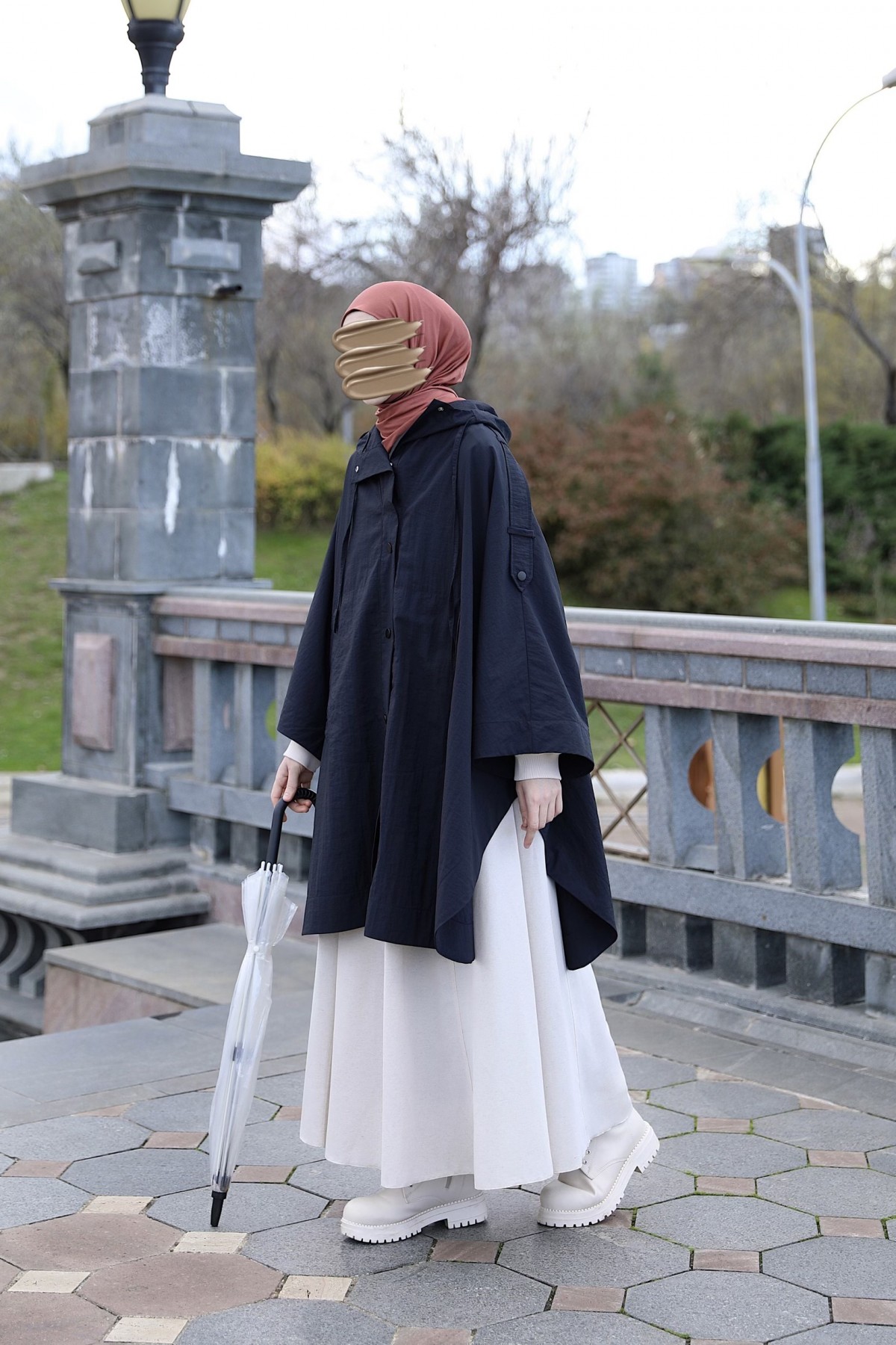 Panço Yağmurluk - Siyah