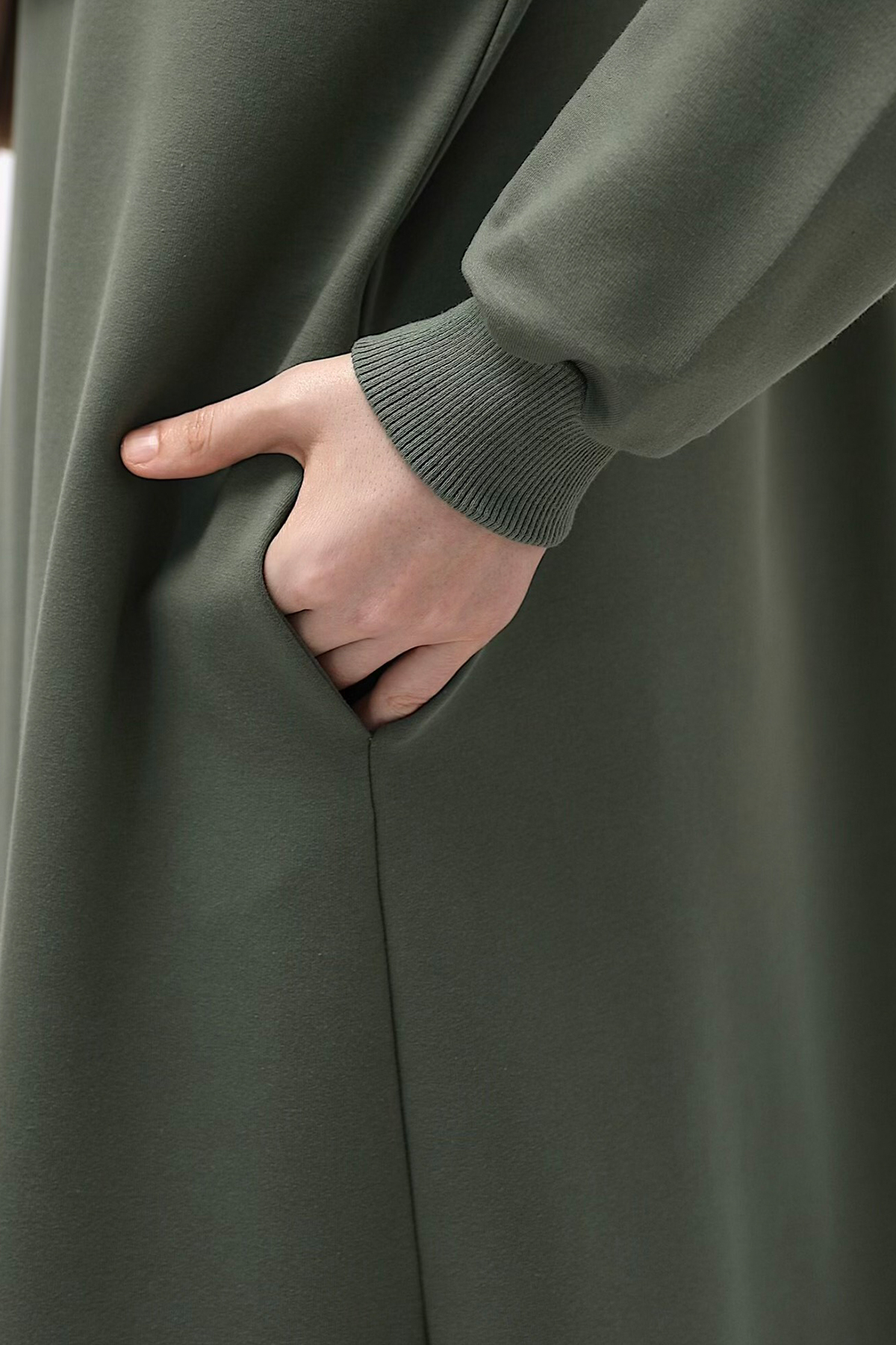 Kapşonlu Sweat - Mint