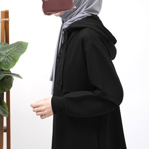 Kapşonlu Sweat - Siyah