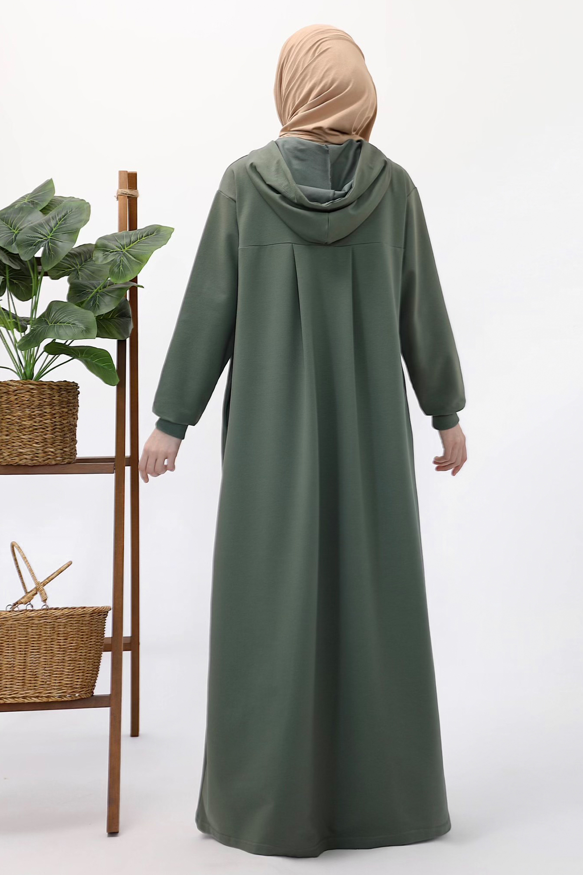 Kapşonlu Sweat - Mint