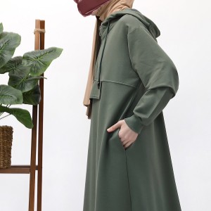 Kapşonlu Sweat - Mint