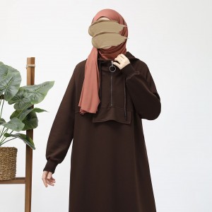 Kapşonlu Sweat - Acı Kahve