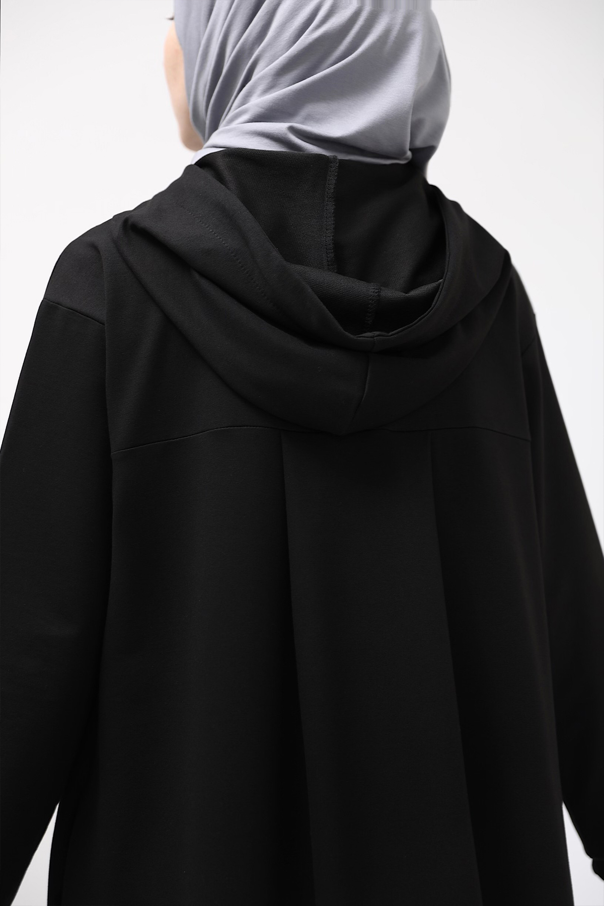 Kapşonlu Sweat - Siyah