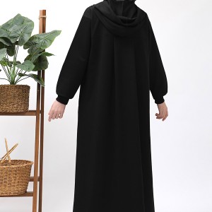 Kapşonlu Sweat - Siyah
