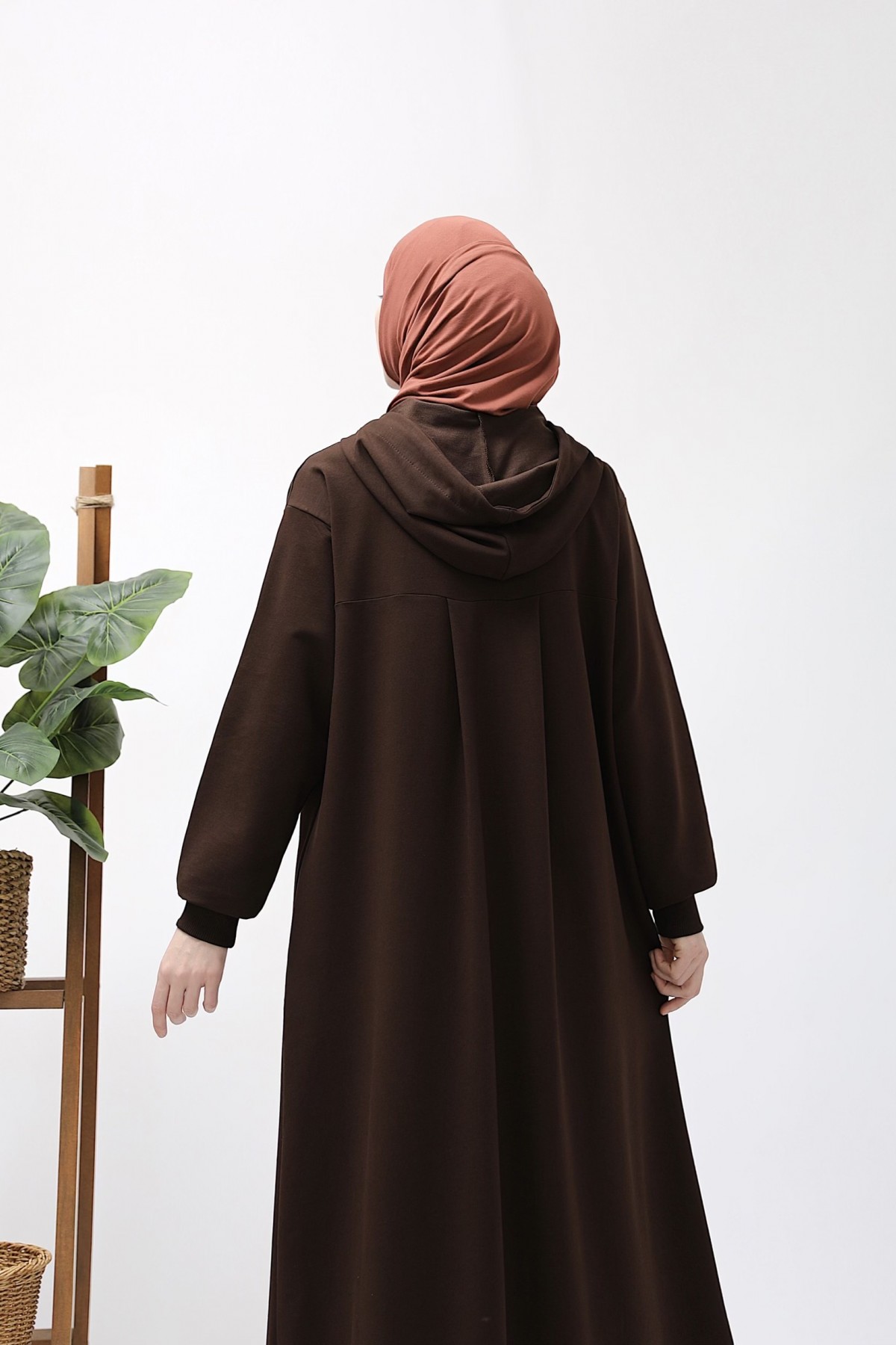 Kapşonlu Sweat - Acı Kahve