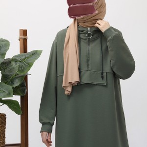 Kapşonlu Sweat - Mint