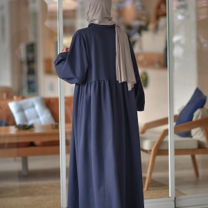 Ahsen Sweat Elbise - Lacivert