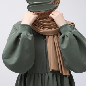 Ahsen Sweat Elbise - Mint