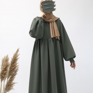 Ahsen Sweat Elbise - Mint