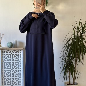 Kapşonlu Sweat - Lacivert