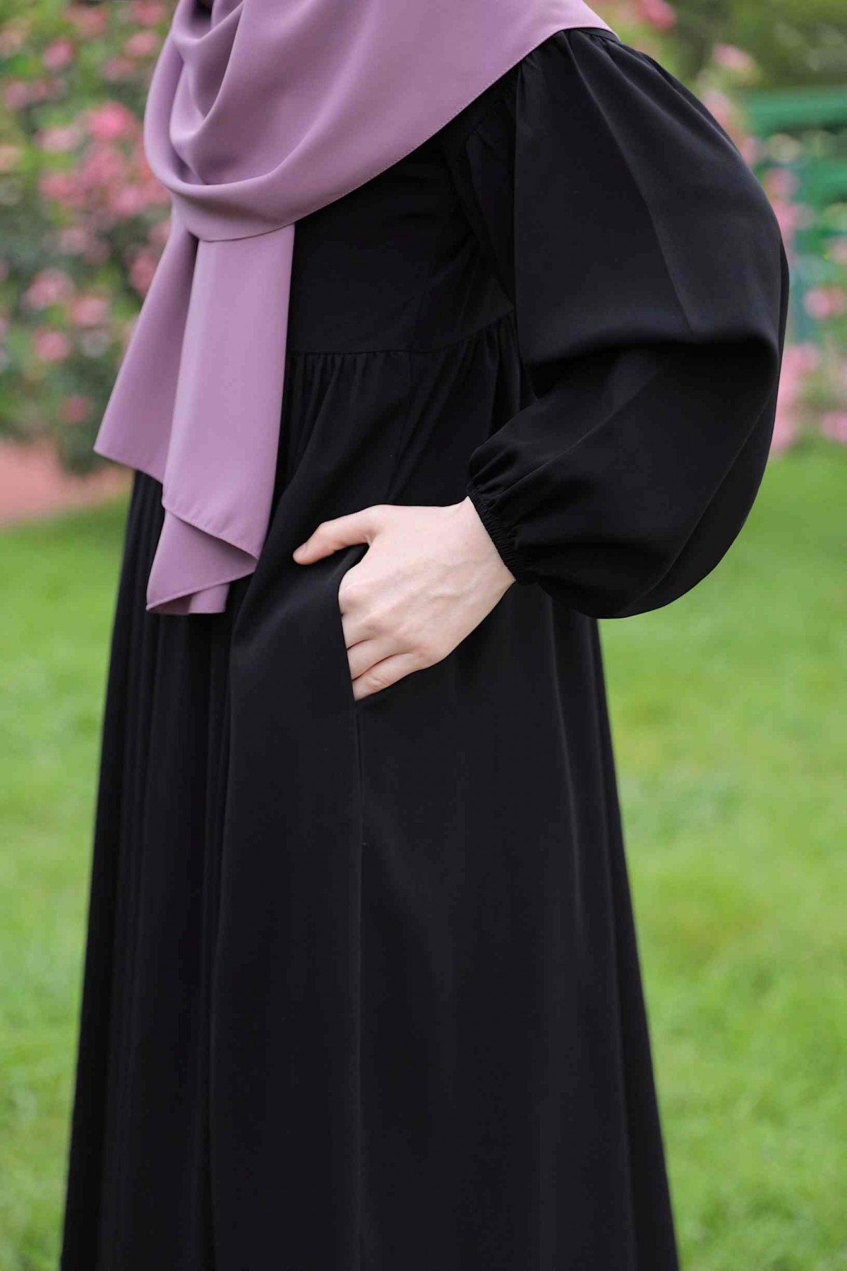 Rabia Elbise Ferace - Siyah