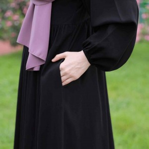 Rabia Elbise Ferace - Siyah