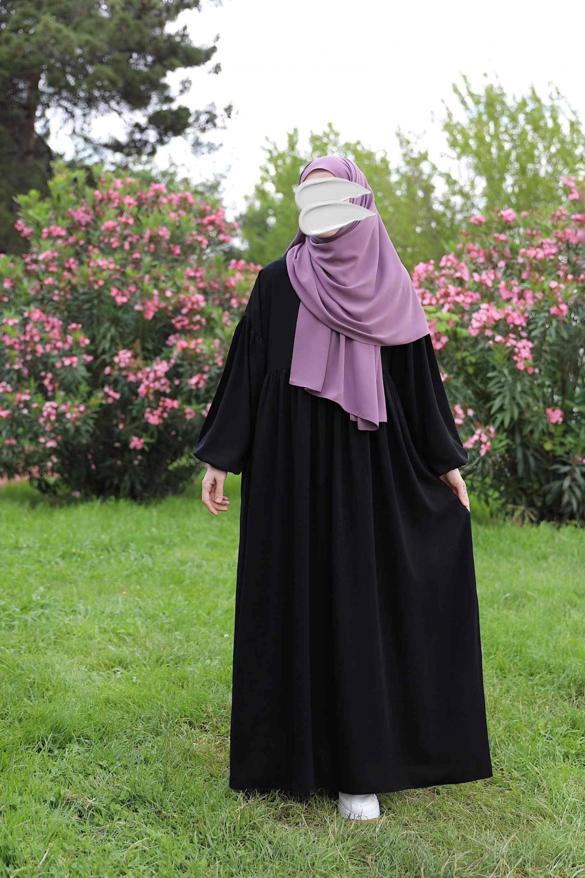 Rabia Elbise Ferace - Siyah