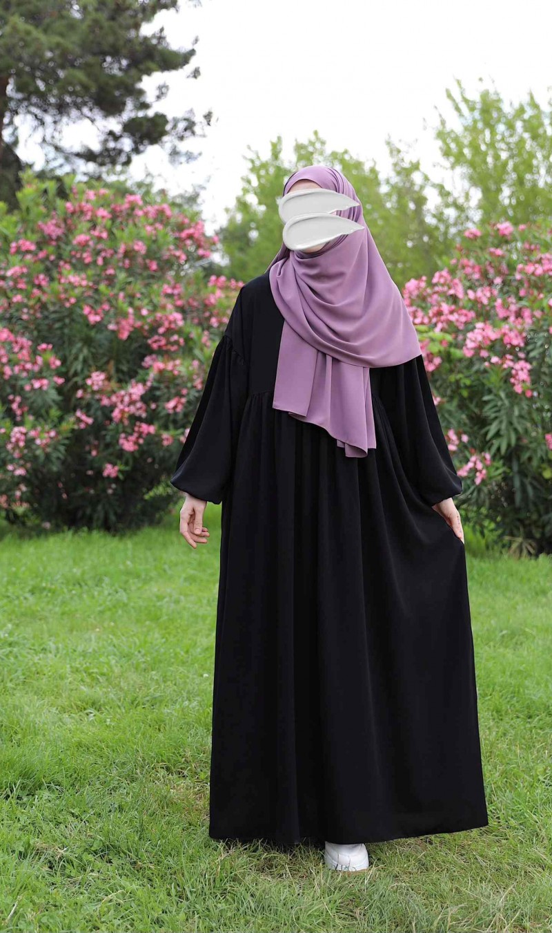 Rabia Elbise Ferace - Siyah